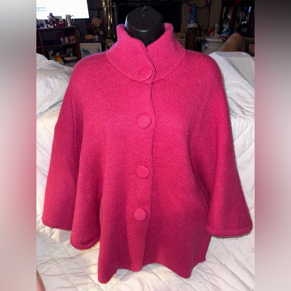 alpaca wool cape